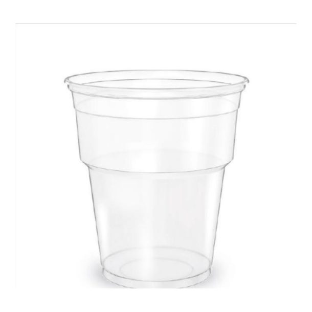 copo 300ml branco transparente minasplast