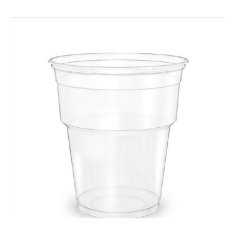 copo 50ml branco transparente minasplast